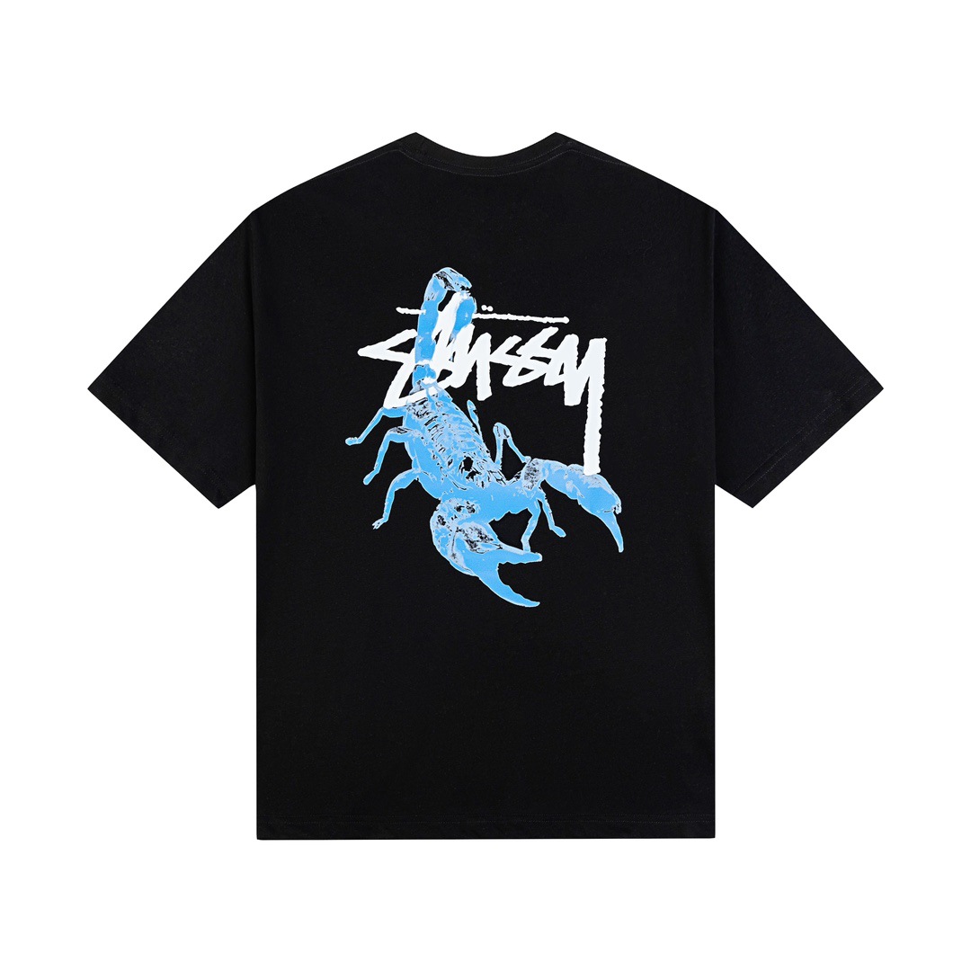 ステューシー ロゴプリントTシャツ　コットンTシャツ　ユニセックス  10色兼用 男女兼用 レディース メンズ