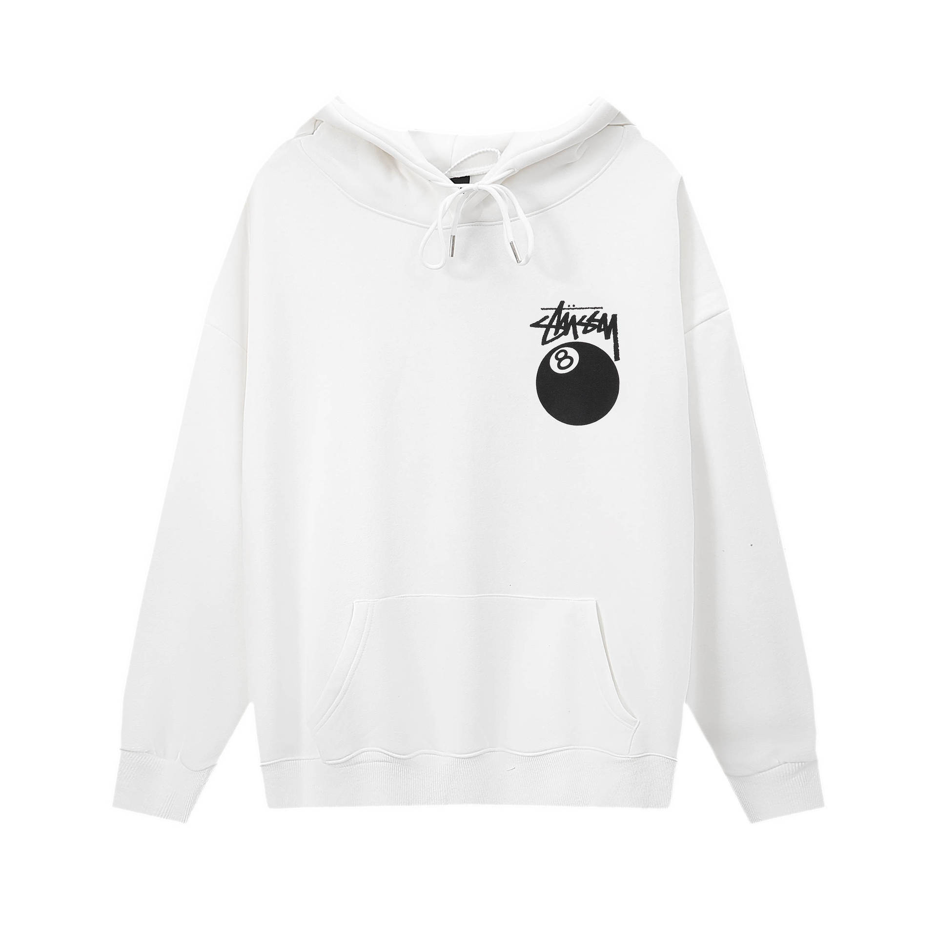 Stussy ステューシー  柔らかい起毛素材のフード付きトップス 色兼用 男女兼用 レディース メンズ S607
