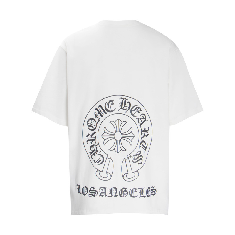 クロムハーツ  半袖 Tシャツ マッティボーイ グラフィティ プリント Tシャツ コットン おしゃれ グレー