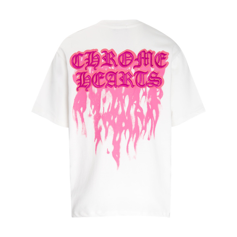 Chrome Hearts  夏に最適 涼しい半袖Tシャツ 2色兼用 男女兼用 レディース メンズ  6047