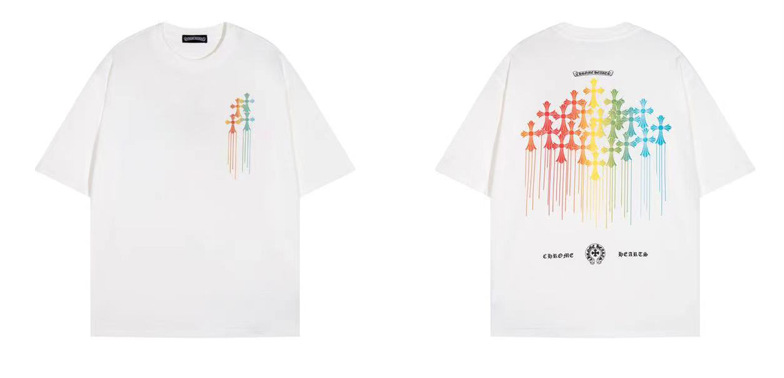 Chrome Hearts クロムハーツ  軽やかで涼しい 夏向け半袖シャツ  2色兼用 男女兼用 レディース メンズ 6120