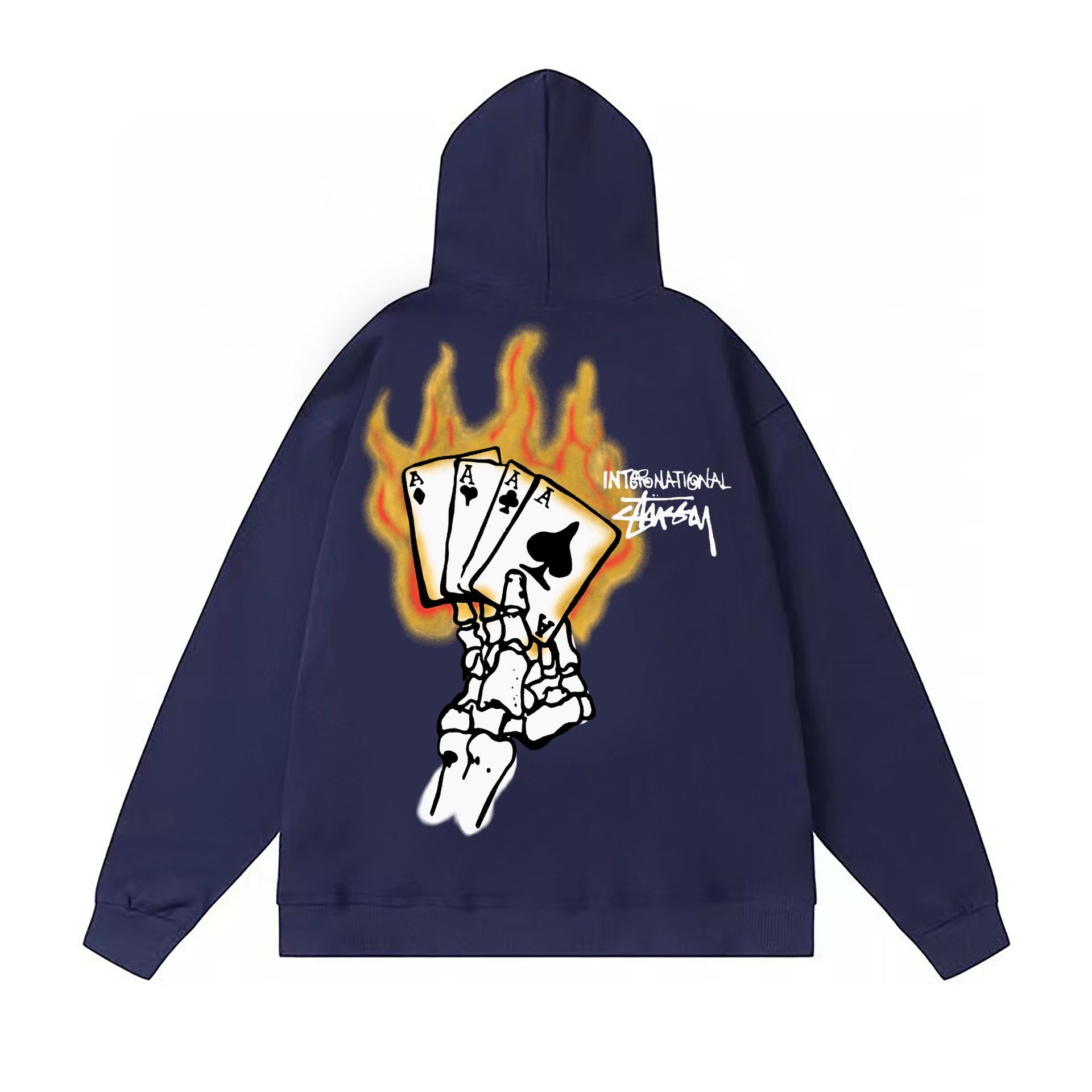 Stussy ステューシー  スタイリッシュなカラーブロックのフード付きパーカー 5色兼用 男女兼用 レディース メンズ 115