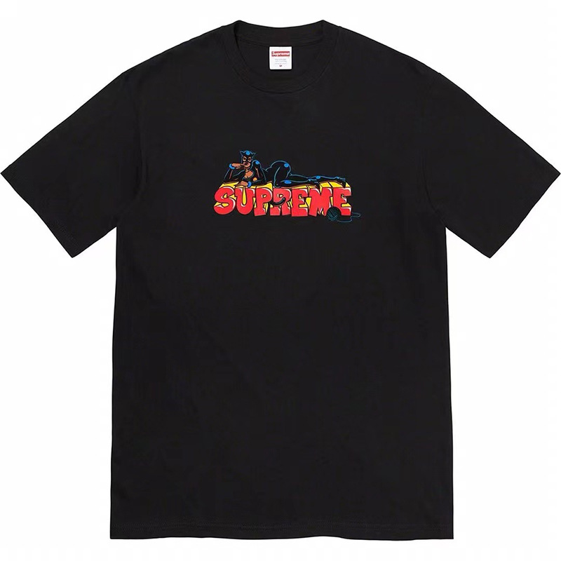 Supreme シュプリーム    耐久性に優れた高品質半袖シャツ  2色兼用 男女兼用 レディース メンズ B302