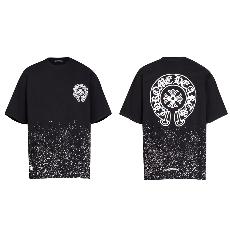 Chrome Hearts クロムハーツ 日常使いに最適 肌触り抜群の半袖Tシャツ 2色兼用 男女兼用 レディース メンズ 6093