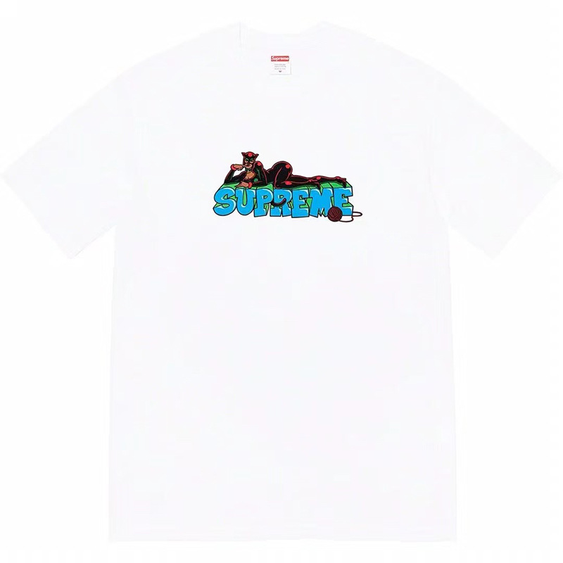 Supreme シュプリーム    耐久性に優れた高品質半袖シャツ  2色兼用 男女兼用 レディース メンズ B302