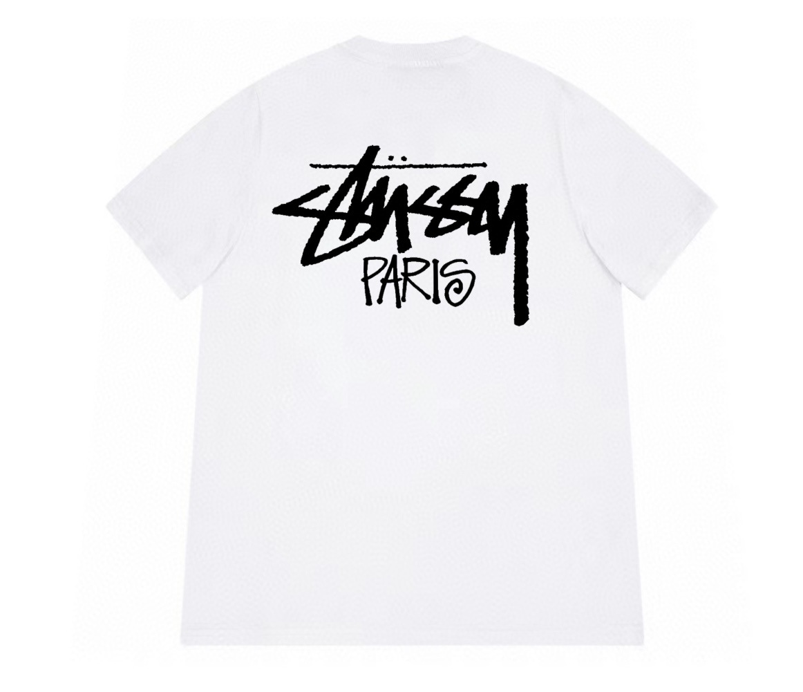 Stussy ステューシー  AUTHENTIC Tee Tシャツ White  10色兼用 男女兼用 レディース メンズ