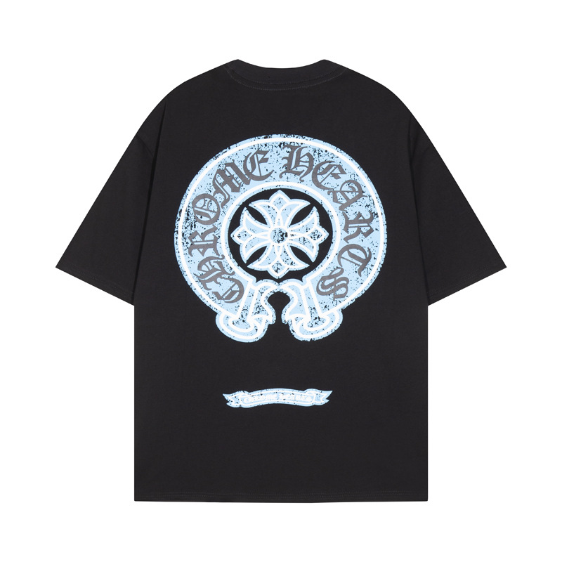 Chrome Hearts クロムハーツ  軽やかで柔らかい カジュアル半袖Tシャツ 2色兼用 男女兼用 レディース メンズ  6131