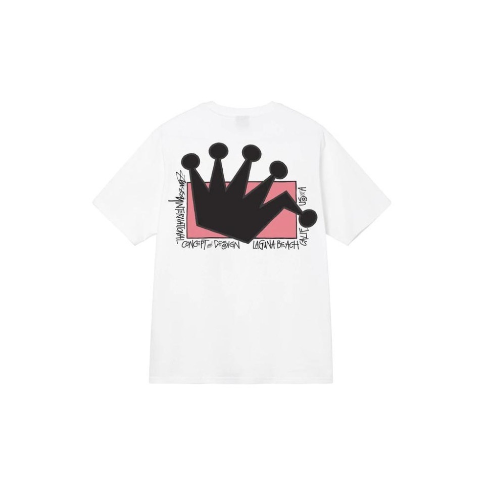 Stussy ステューシー  AUTHENTIC Tee Tシャツ White  10色兼用 男女兼用 レディース メンズ