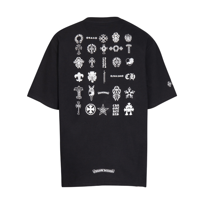 Chrome Hearts クロムハーツ 快適な着心地！軽量半袖トップス 2色兼用 男女兼用 レディース メンズ 6092