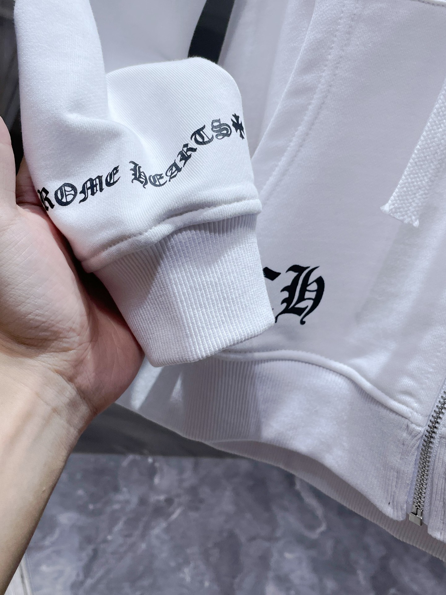 Chrome Hearts クロムハーツ   CH ASP ホースシュー パーカー メンズ レディース スウェット 男女兼用 2色兼用 レディース メンズ 