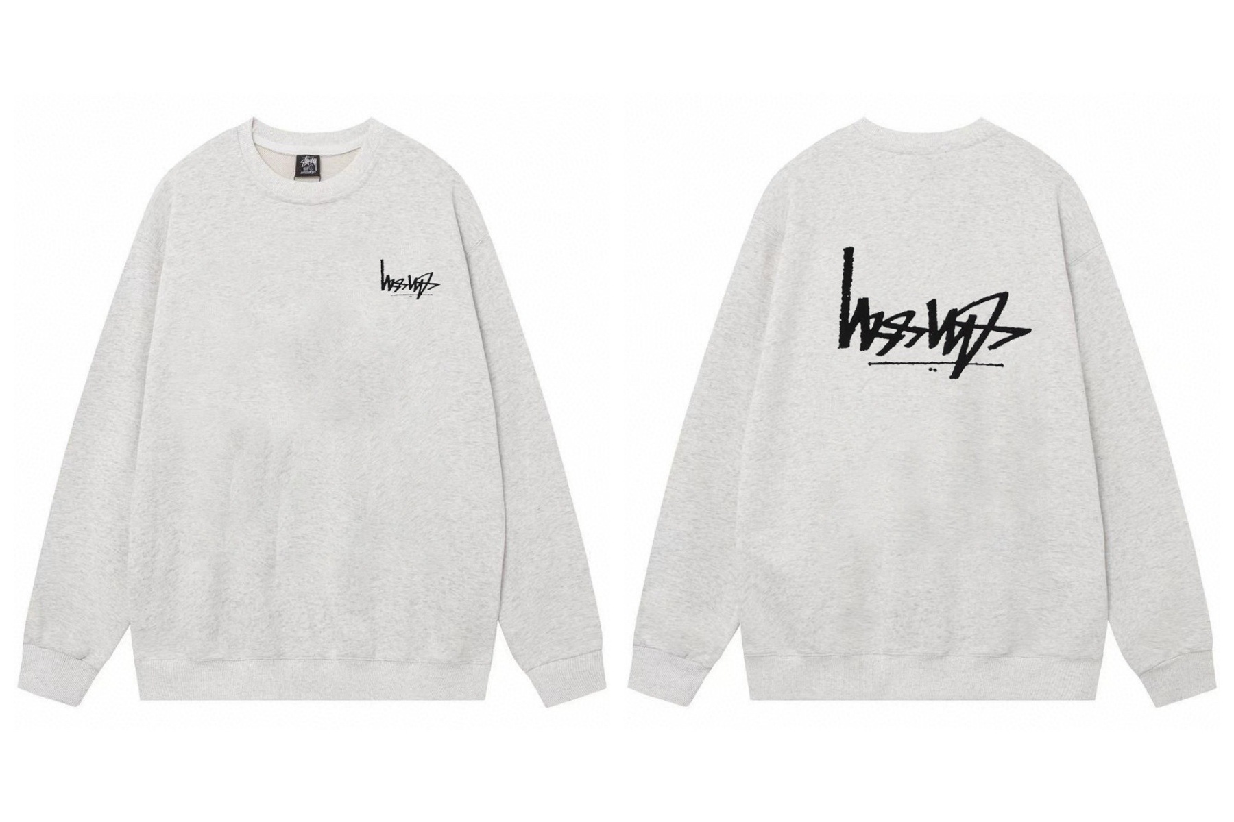 Stussy ステューシー  モダンデザインのクルーネックスウェット 2色兼用 男女兼用 レディース メンズ 103