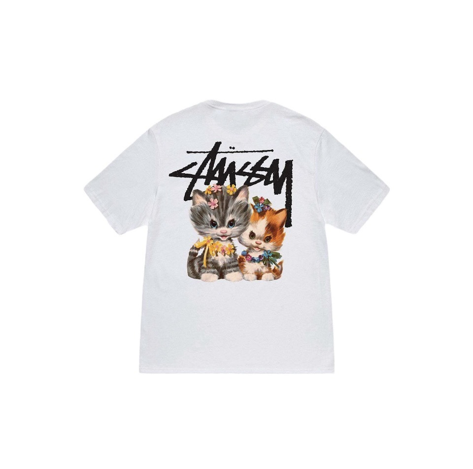 Stussy ステューシー  AUTHENTIC Tee Tシャツ White  10色兼用 男女兼用 レディース メンズ