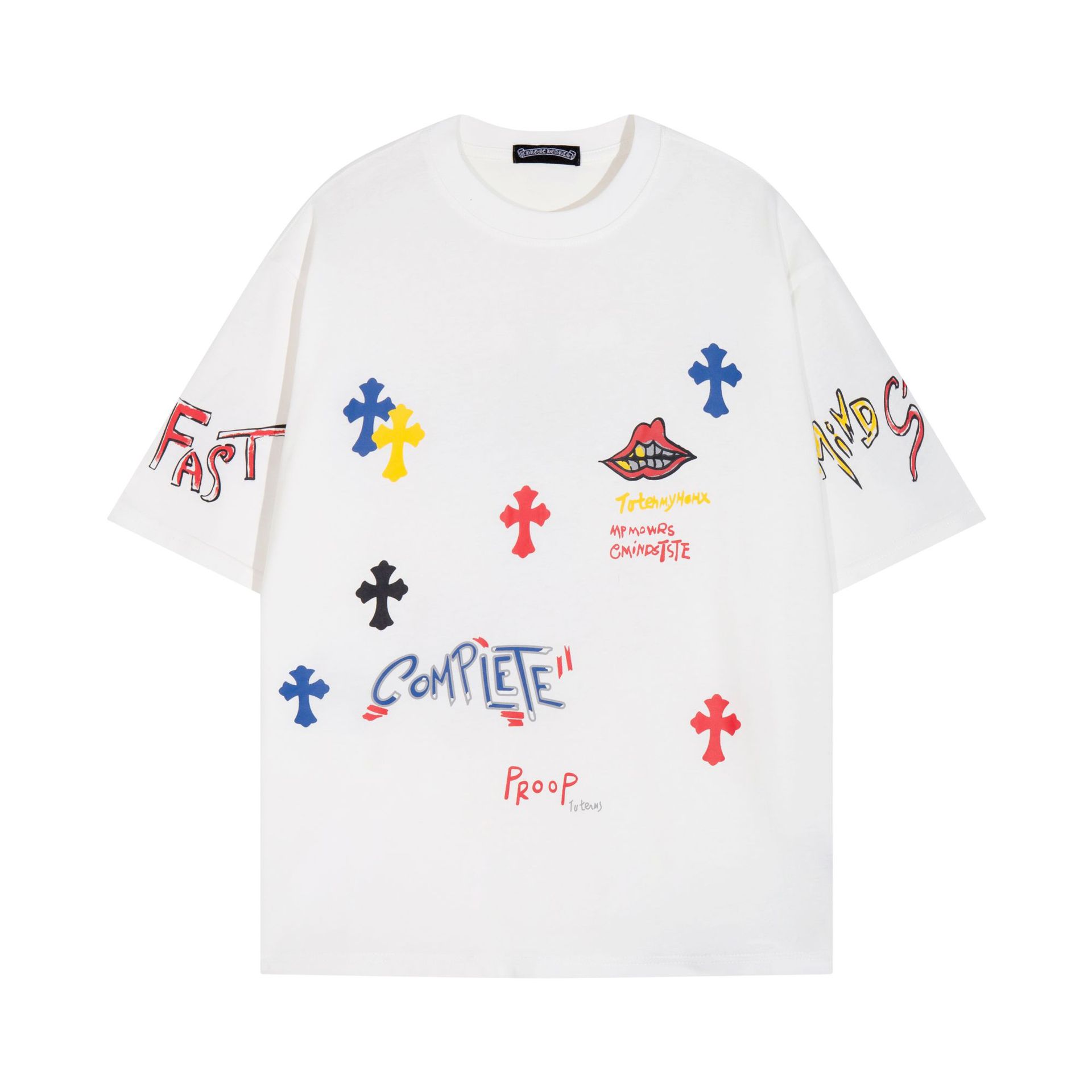 Chrome Hearts クロムハーツ 毎日使える シンプルデザインの半袖シャツ 2色兼用 男女兼用 レディース メンズ 6072