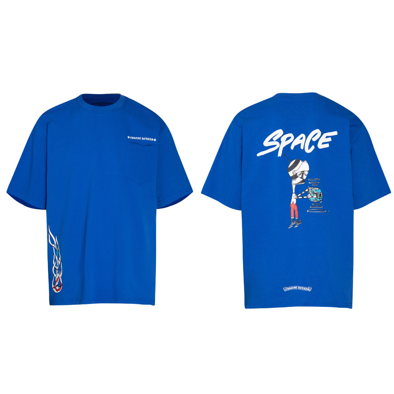 クロムハーツ マリブ ホースシュー Tシャツ   14色兼用 男女兼用 レディース メンズ