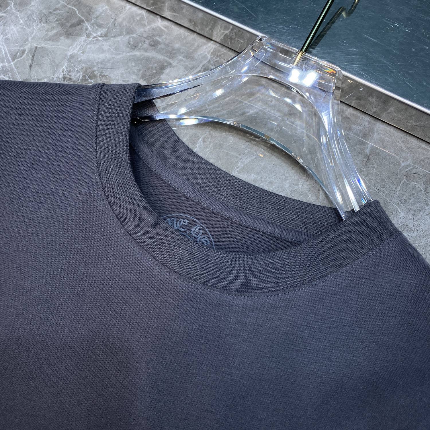 クロムハーツ   長袖 Tシャツ サンスクリット ロンT クルーネック シンプル ファッション ゆったり トップス