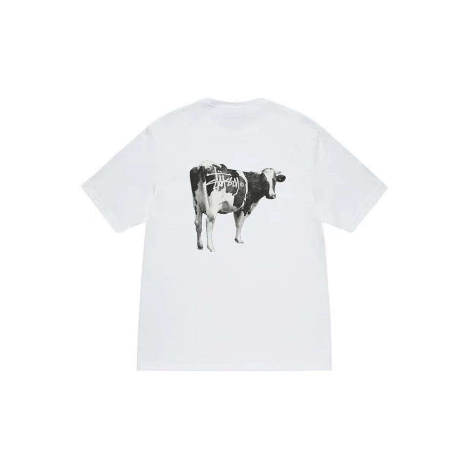 ステューシー SUITS TEE オーバーサイズ 半袖 Tシャツ 10色兼用 男女兼用 レディース メンズ