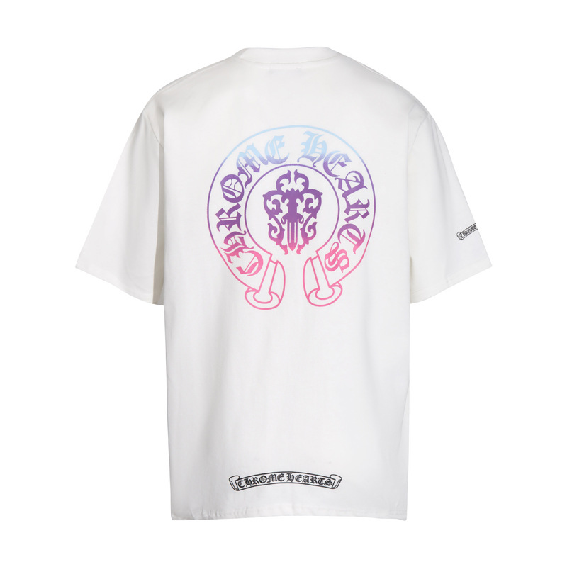 クロムハーツ マリブ ホースシュー Tシャツ   14色兼用 男女兼用 レディース メンズ