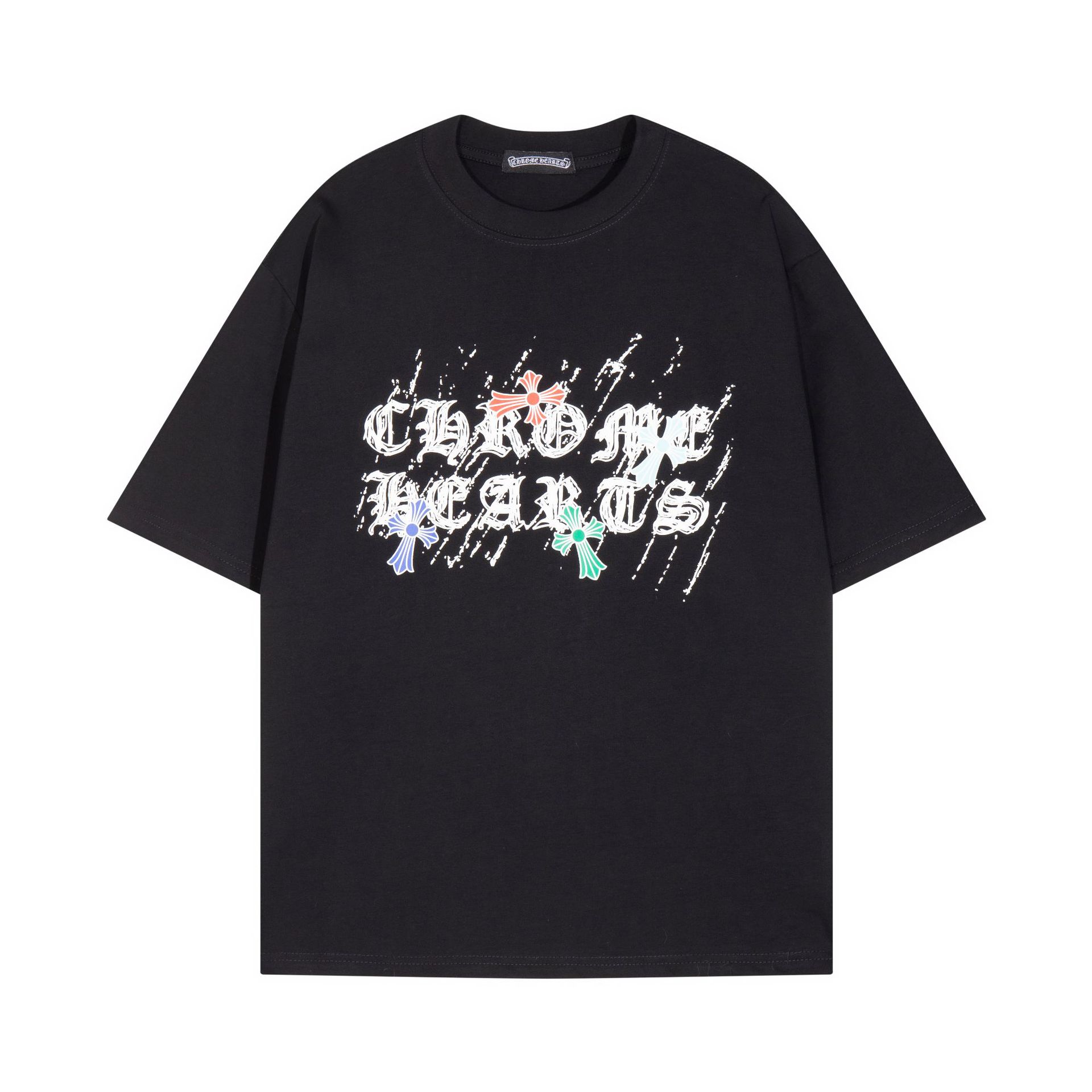 Chrome Hearts クロムハーツ おしゃれと機能性を両立 万能半袖シャツ 2色兼用 男女兼用 レディース メンズ 6108
