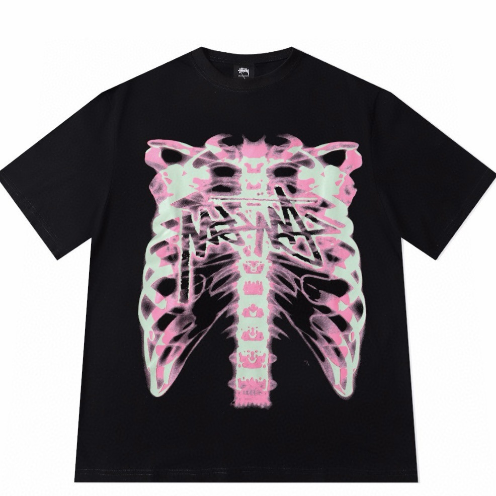 ステューシー Stock Chest SS Tee 半袖 ロゴ Tシャツ 13色兼用 男女兼用 レディース メンズ