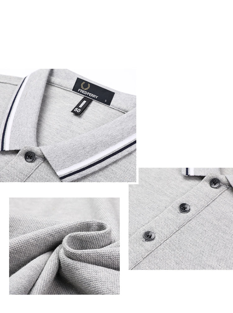 フレッドペリー 半袖Tシャツ ピュアコットン ラペルポロシャツ polo  男女兼用 8色兼用 レディース メンズ 