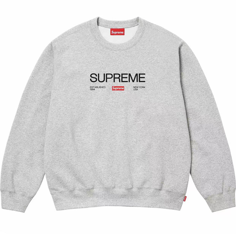 Supreme   シュプリーム   ベーシッククルーネックスウェット  3色兼用 男女兼用 レディース メンズ    E563