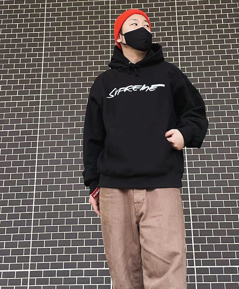 Supreme   シュプリーム   軽やかな素材のフード付きパーカー  2色兼用 男女兼用 レディース メンズ    E564