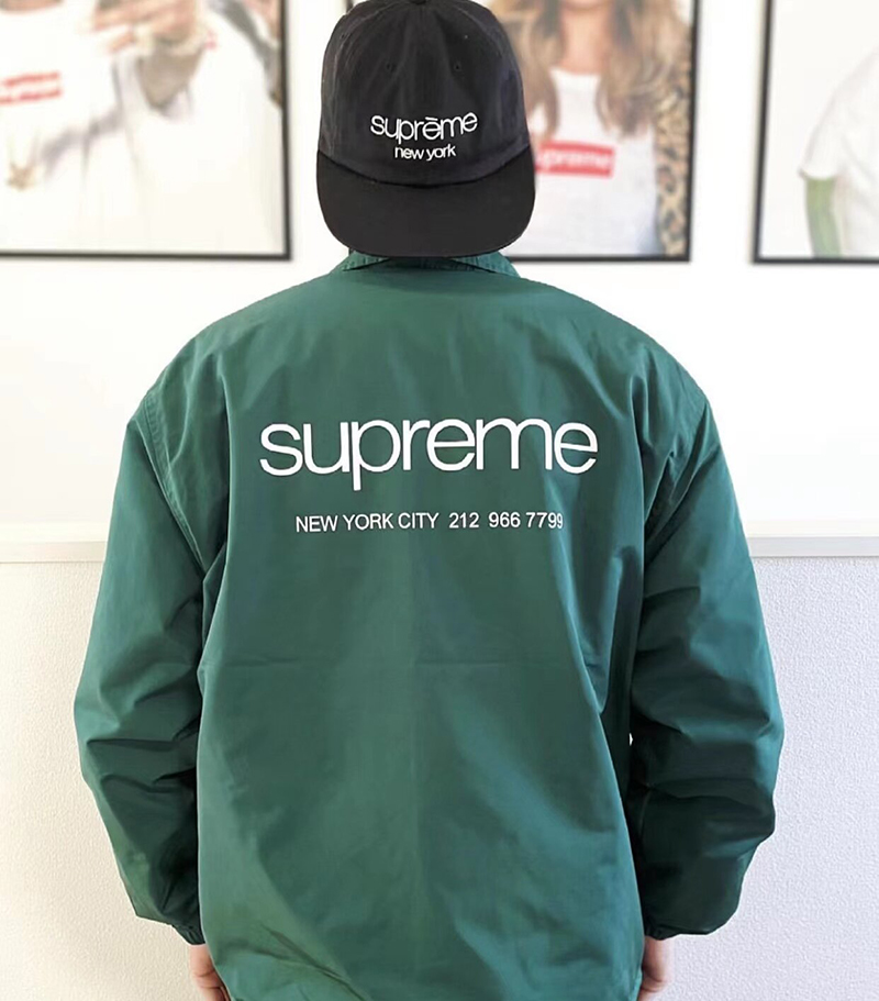 Supreme シュプリーム コーチジャケット 23FW NYC Coaches Jacket トレーナー メンズ レディース カジュアル D424