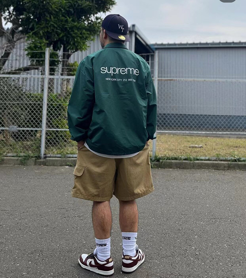Supreme シュプリーム コーチジャケット 23FW NYC Coaches Jacket トレーナー メンズ レディース カジュアル D424