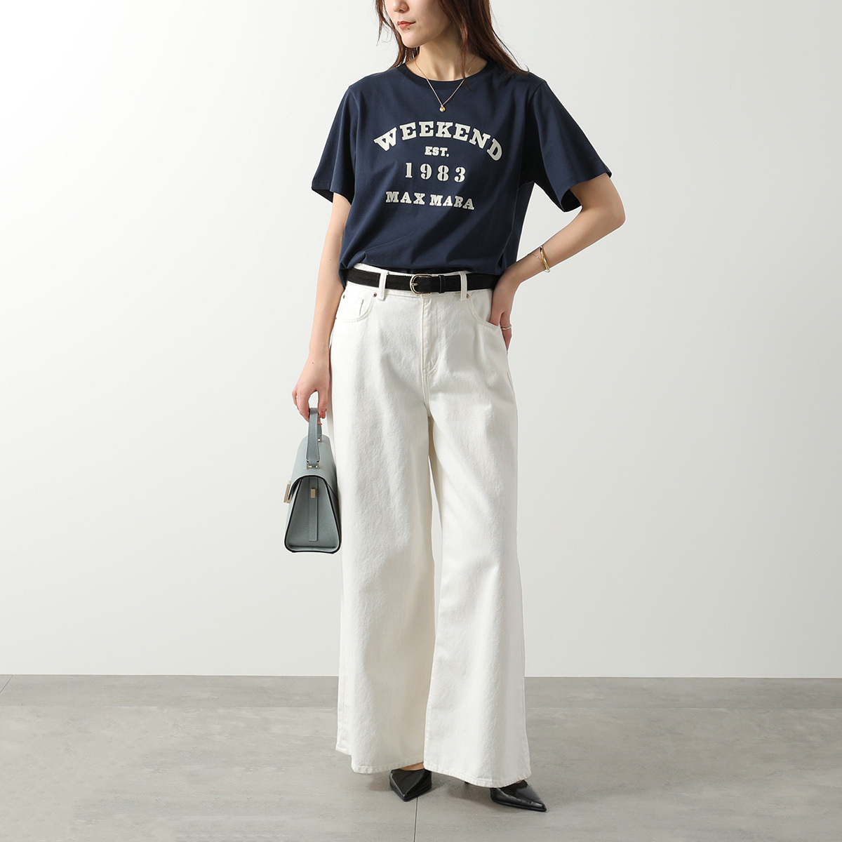 ウィークエンド マックスマーラ Tシャツ  半袖 カットソー レディース
