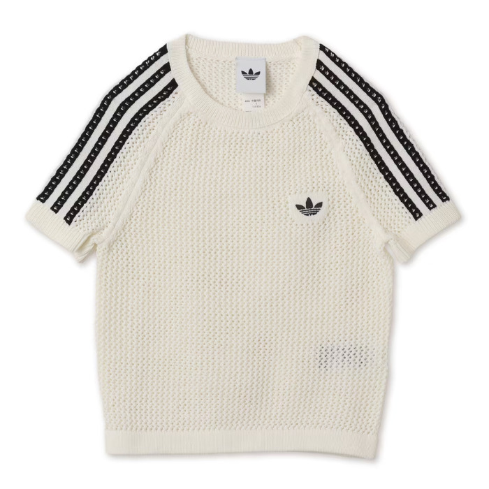 アディダス オリジナルス レディース ニティド クロシェット カリ ティー トップス 半袖 Tシャツ  