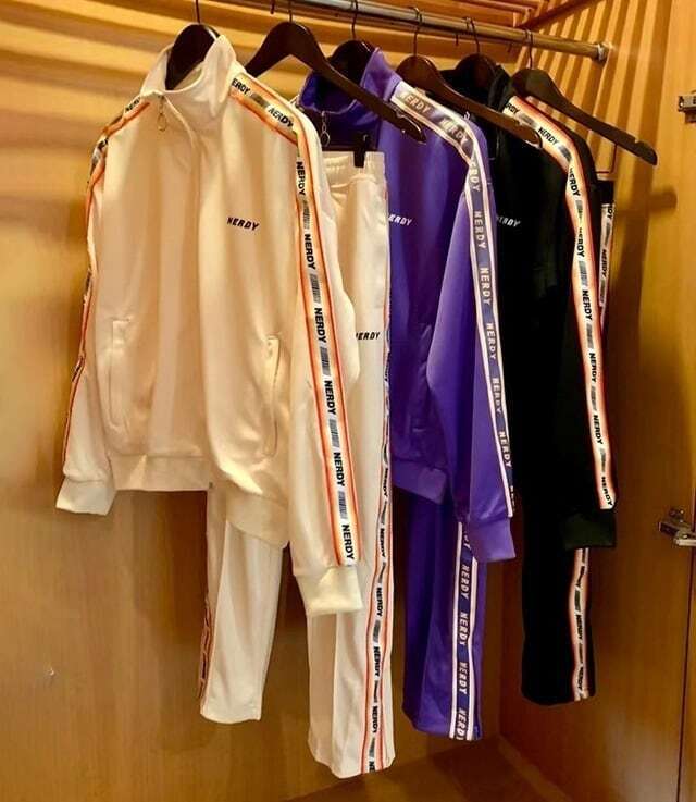 ノルディ NY TRACK 4色兼用 男女兼用 レディース メンズ セットアップ ジャージ上下 トップス パンツ