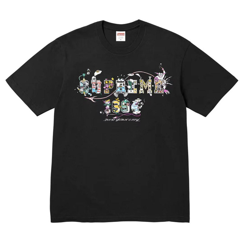 Supreme シュプリーム    多用途に使える 機能的な万能半袖シャツ  2色兼用 男女兼用 レディース メンズ B382