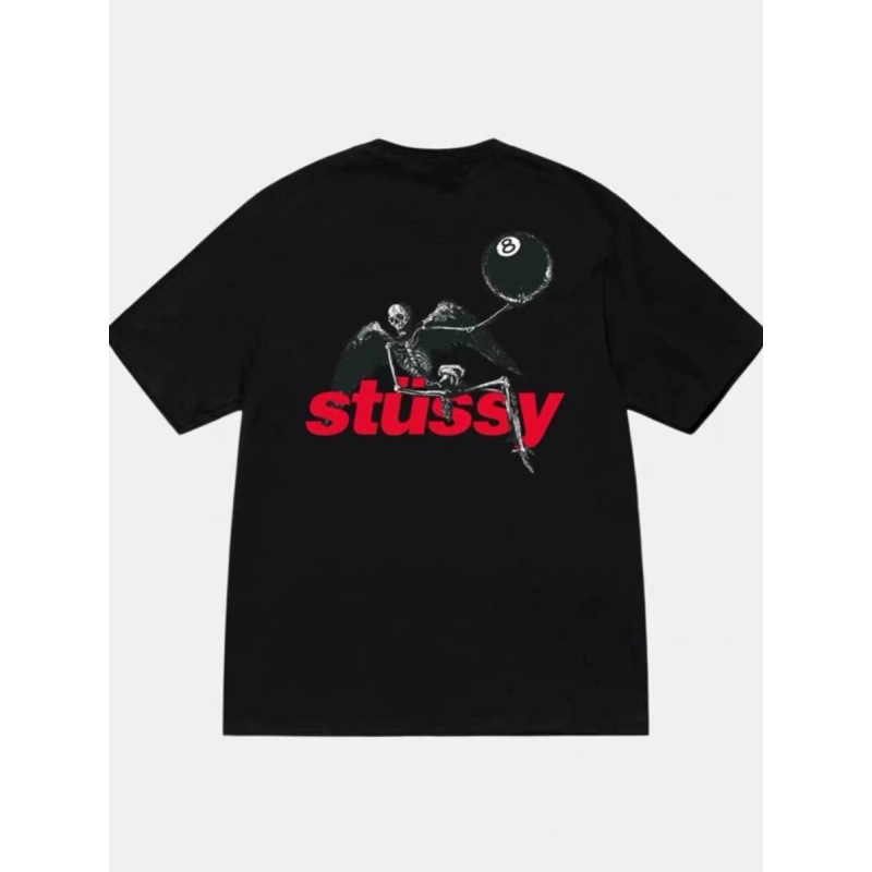 ★送料・関税込★STUSSY★APOCALYPSE TEE★NAVY★ Stussy ステューシー Apocalypse 半袖シャツ 2色兼用 男女兼用