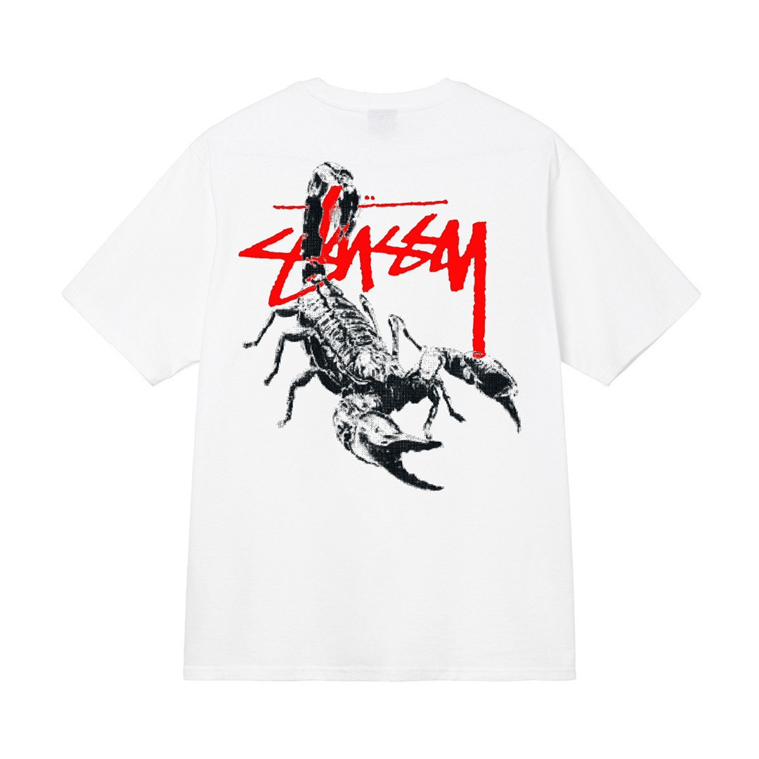 Stussy ステューシー  シンプルでおしゃれ ベーシック半袖シャツ 2色兼用 男女兼用 レディース メンズ 662
