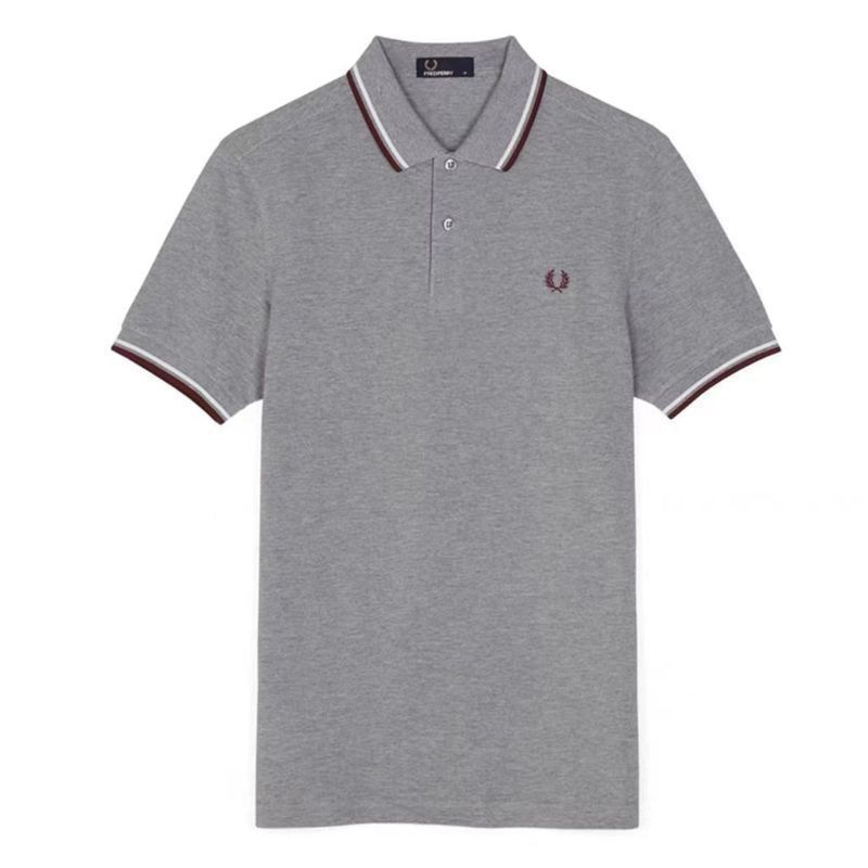 フレッドペリー 半袖Tシャツ ピュアコットン ラペルポロシャツ polo  男女兼用 8色兼用 レディース メンズ 