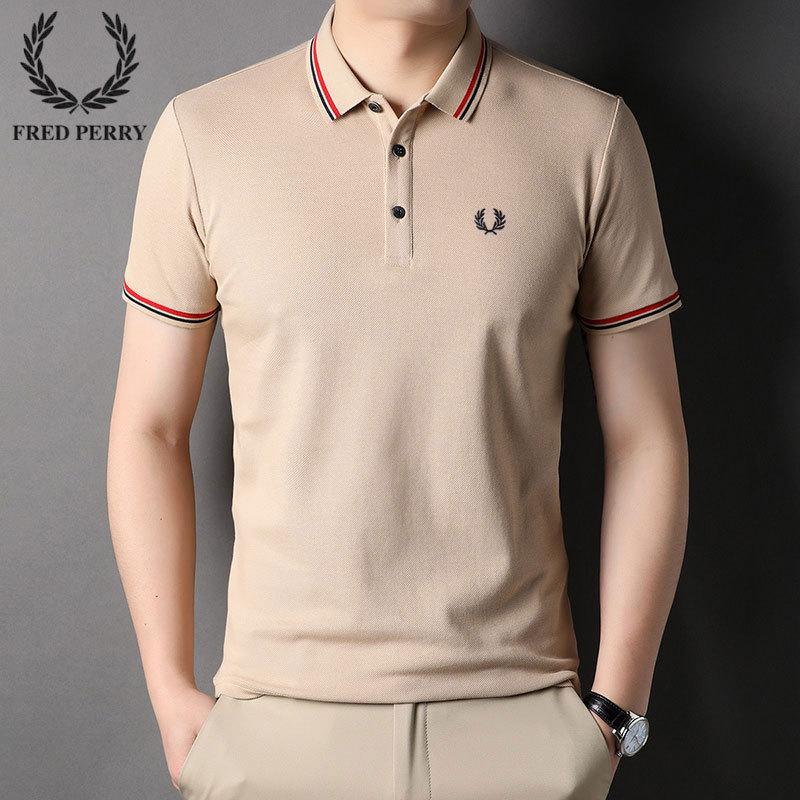 フレッドペリー 半袖Tシャツ ピュアコットン ラペルポロシャツ polo  男女兼用 8色兼用 レディース メンズ 