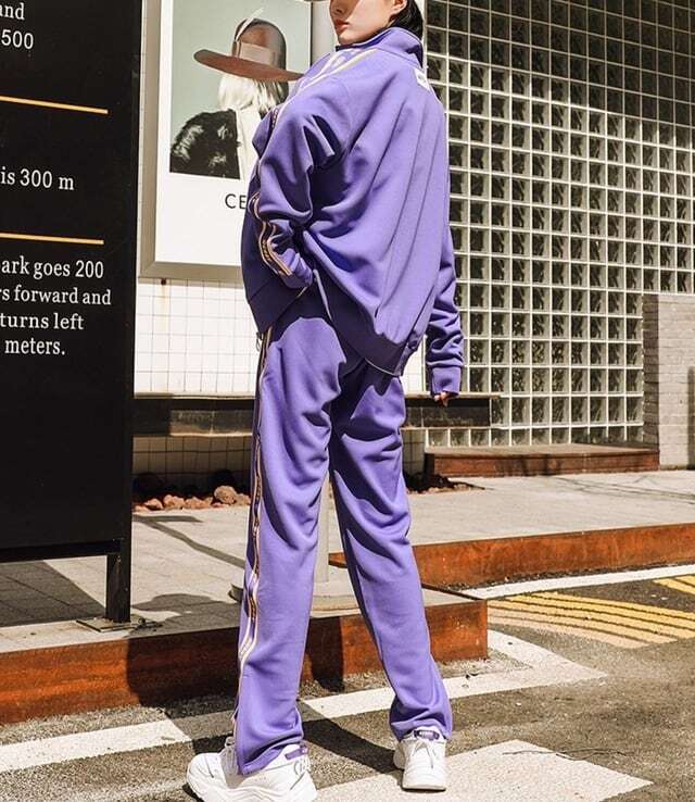 ノルディ NY TRACK 4色兼用 男女兼用 レディース メンズ セットアップ ジャージ上下 トップス パンツ