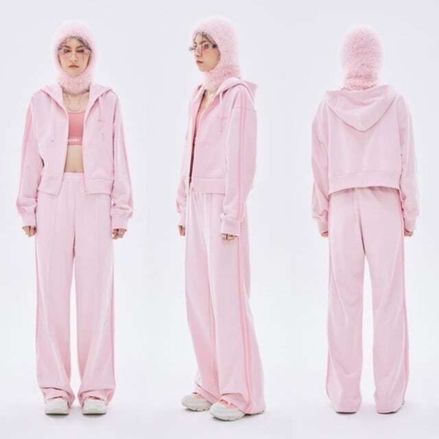 ノルディ 3色兼用 男女兼用 レディース メンズ セットアップ ロゴテープ ジャージ上下 トップス パンツ