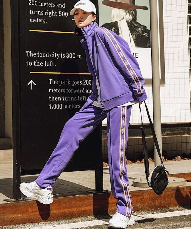 ノルディ NY TRACK 4色兼用 男女兼用 レディース メンズ セットアップ ジャージ上下 トップス パンツ