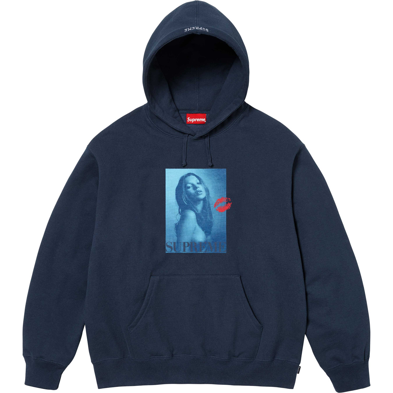 Supreme   シュプリーム   ベーシックデザインのフード付きパーカー   男女兼用 レディース メンズ    E584