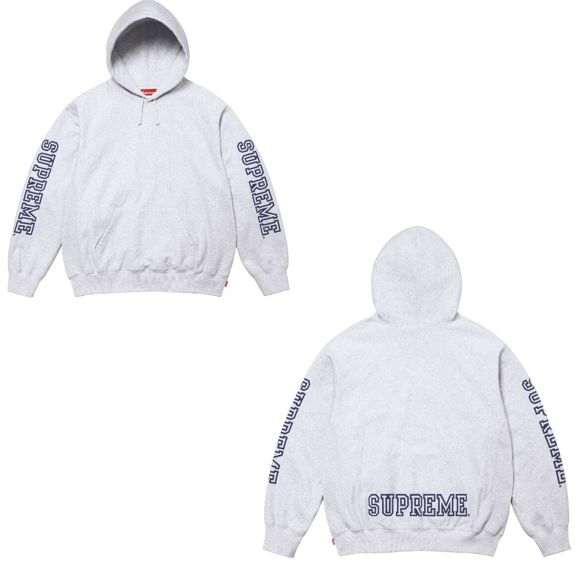 Supreme   シュプリーム   使いやすい無地のフード付きトップス  2色兼用 男女兼用 レディース メンズ    E577