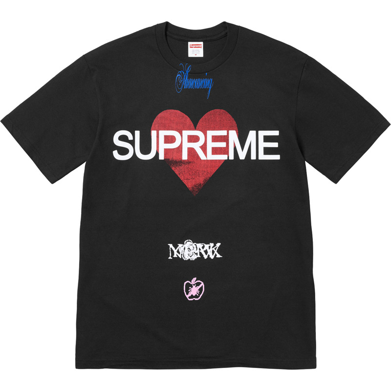 Supreme シュプリーム クールタッチ半袖Tシャツ洗濯しやすい毎日着用に 2色兼用 男女兼用 レディース メンズ B396