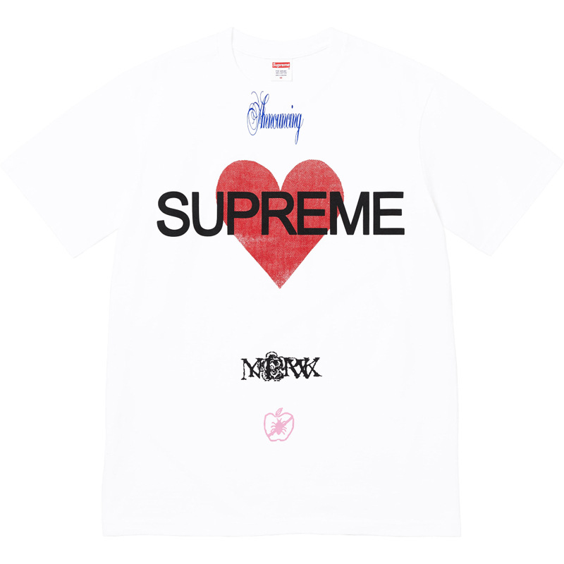 Supreme シュプリーム クールタッチ半袖Tシャツ洗濯しやすい毎日着用に 2色兼用 男女兼用 レディース メンズ B396