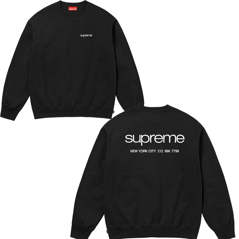 Supreme   シュプリーム   柔らかい素材のリラックススウェット  2色兼用 男女兼用 レディース メンズ    E557