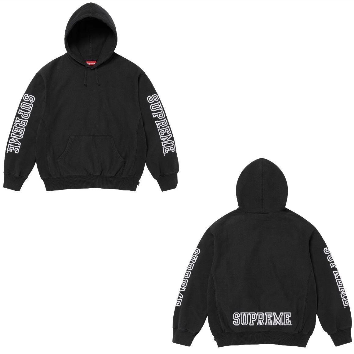 Supreme   シュプリーム   使いやすい無地のフード付きトップス  2色兼用 男女兼用 レディース メンズ    E577