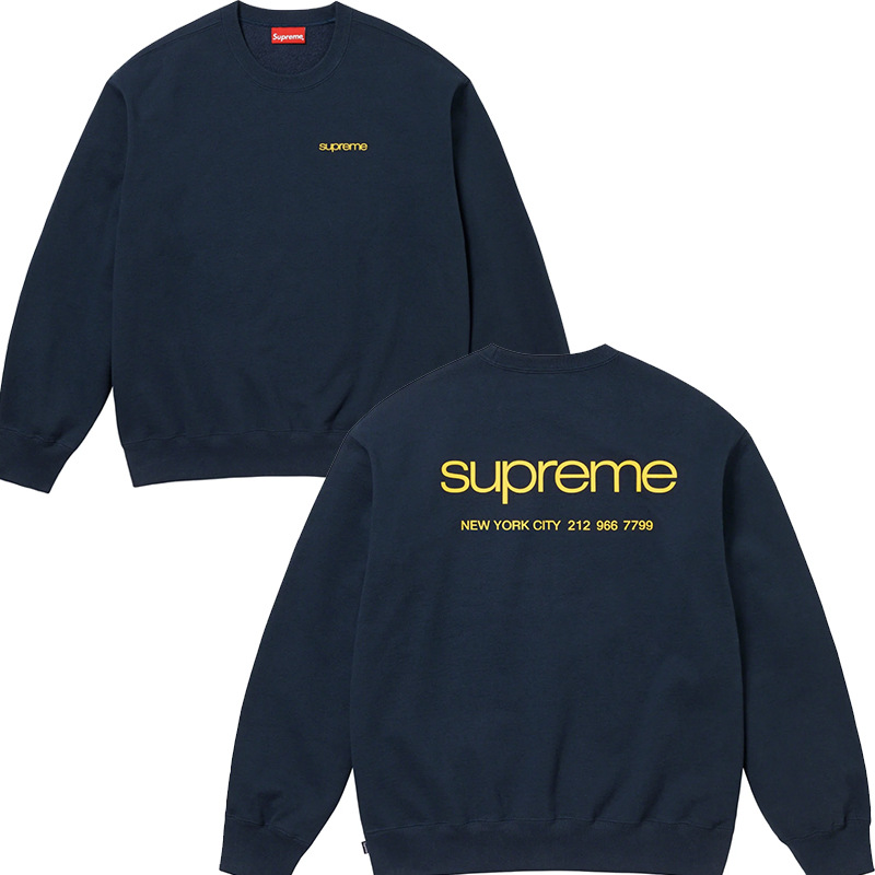 Supreme   シュプリーム   柔らかい素材のリラックススウェット  2色兼用 男女兼用 レディース メンズ    E557