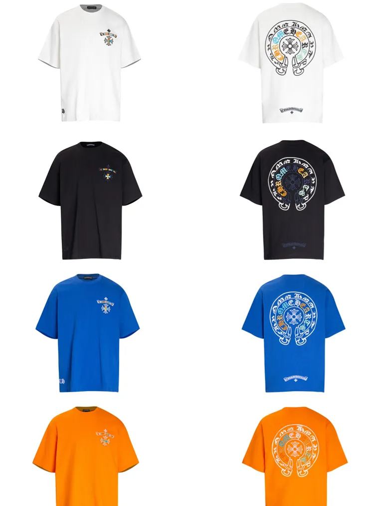 クロムハーツ Tシャツ カットソー   10色兼用 男女兼用 レディース メンズ