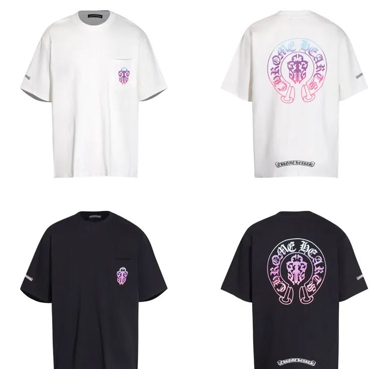 クロムハーツ マリブ ホースシュー Tシャツ   14色兼用 男女兼用 レディース メンズ