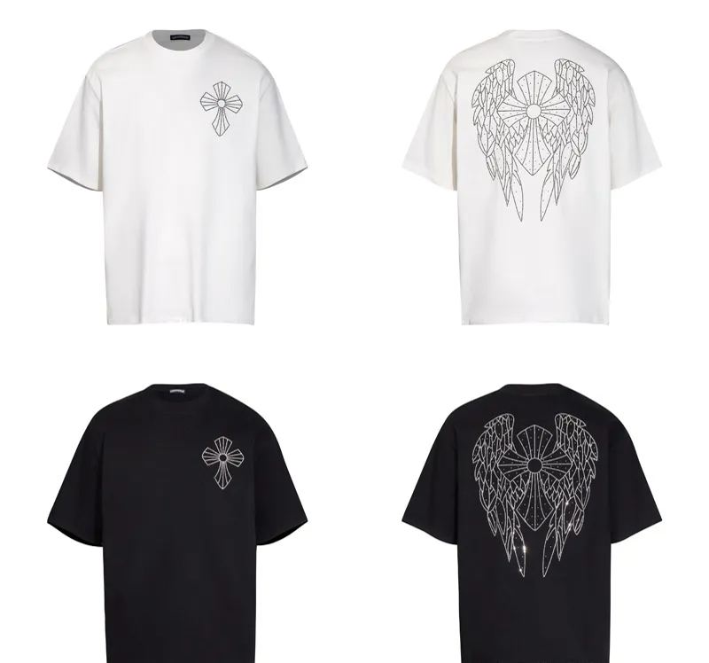 Chrome Hearts クロムハーツ シンプルでおしゃれなデザイン半袖シャツ 2色兼用 男女兼用 レディース メンズ