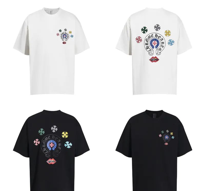 Chrome Hearts クロムハーツ 季節を問わず オールシーズン半袖トップス 2色兼用 男女兼用 レディース メンズ 6010